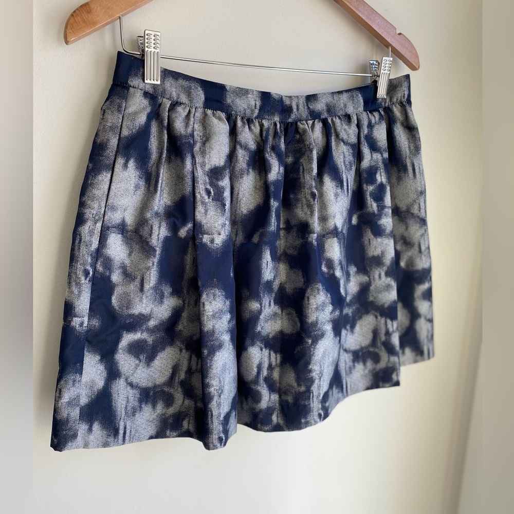 MICHAEL KORS Blue and silver skirt size 8P